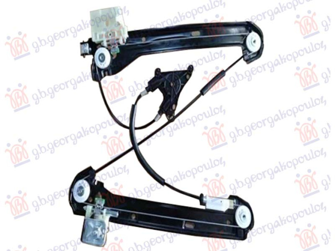 Ngritës/rregullator për dritaren e pasme elektrik (pa motor)