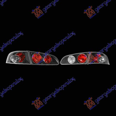 Drita stop set (lexus) të zeza