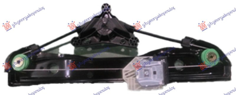 Ngritës/rregullator për dritaren e pasme elektrik (pa motor)