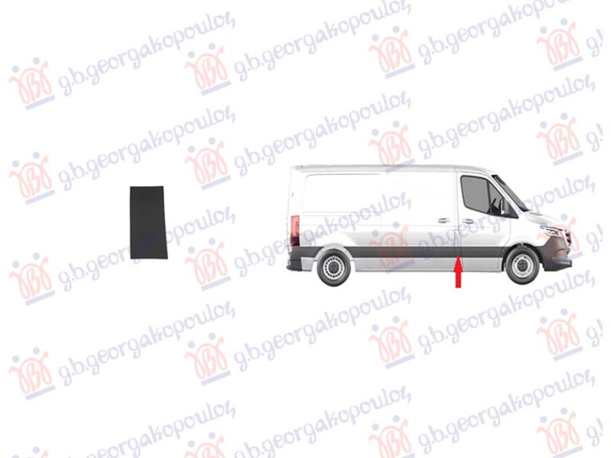 Shirit i shtyllës dera e përparme