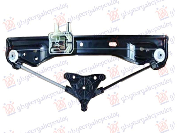 Ngritës/rregullator për dritaren e pasme elektrik (pa motor)