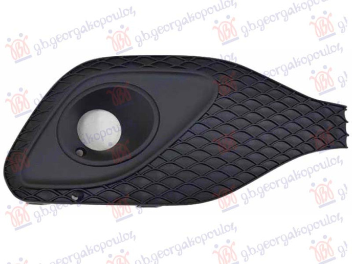 Grilë në parakolpin e përparmë (me hapje për drita të mjegullës)