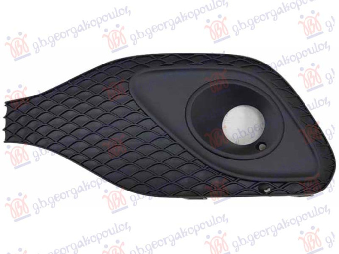 Grilë në parakolpin e përparmë (me hapje për drita të mjegullës)