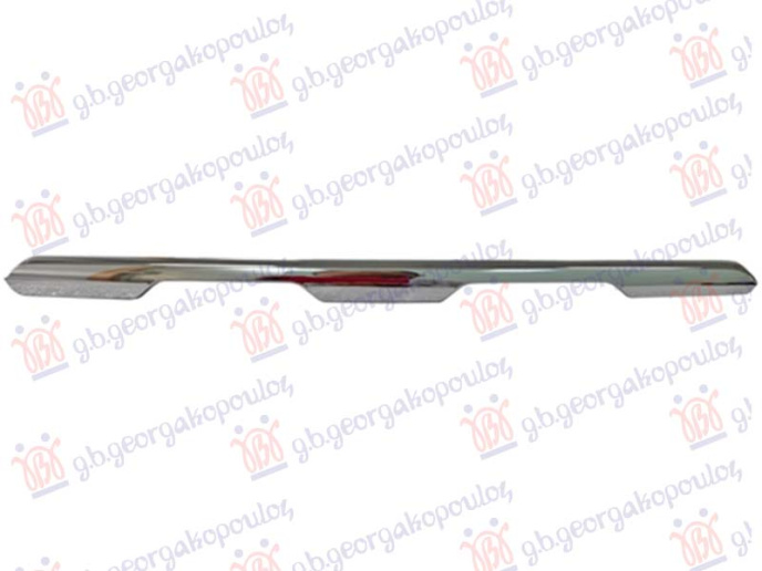 ShiritMaskë pvc/grila e poshtëm, krom