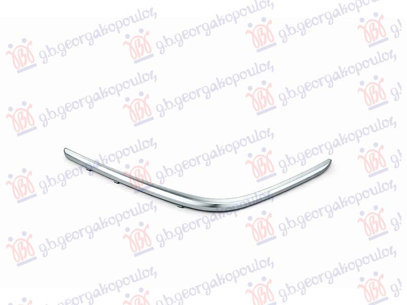 Shirit në parakolpin e pasëm i argjendtë