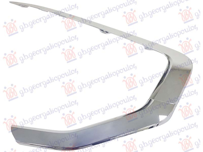 Shirit i parakolpit të përparmë i poshtëm krom