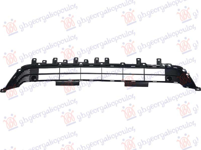 Grilë qendrore në parakolpin e përparme