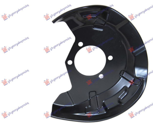 Mbrojtja e frenave nga pluhuri në anën e pasme