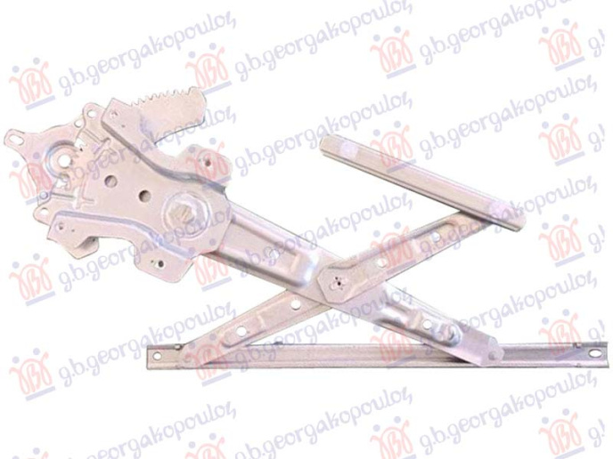 Ngritës/rregullator për dritaren e pasme elektrik (pa motor)