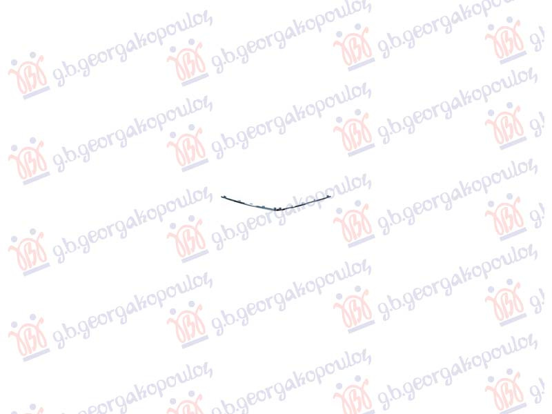 ShiritMaskë pvc/grila e sipërme, krom