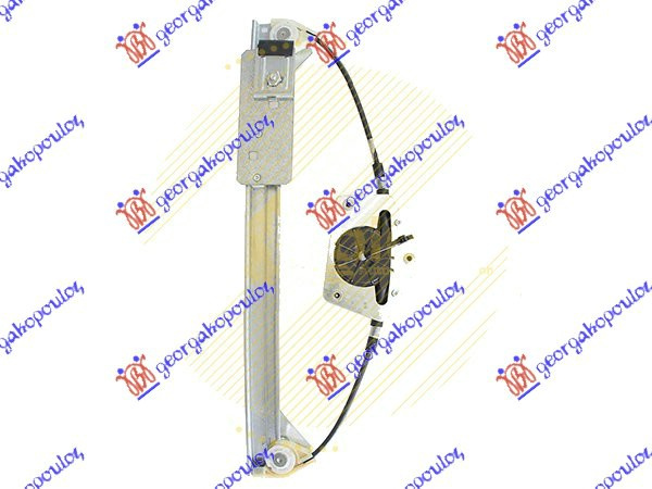 Ngritës/rregullator për dritaren e pasme elektrik (pa motor) (А cilësi)