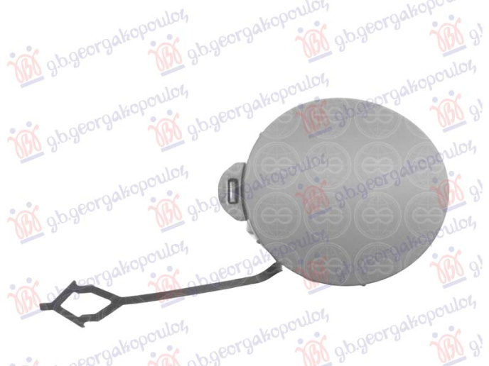 Kapak për çengel në parakolpin i përparmë (gati për ngjyrosje)