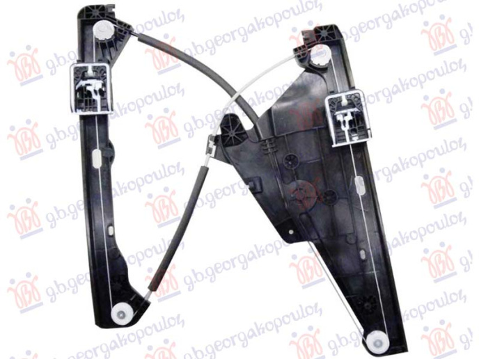 Ngritës/rregullator për dritaren e përparme elektrik (pa motor)