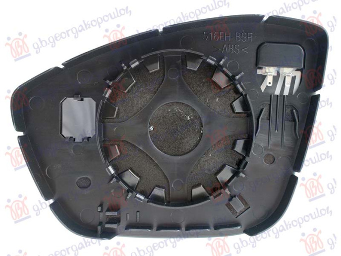 Xham për pasqyrë me ngrohje (xham i lakuar)