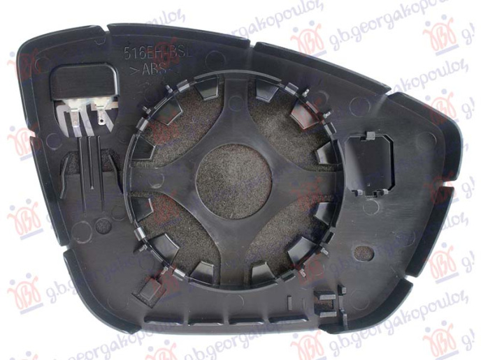 Xham për pasqyrë me ngrohje (xham i lakuar)