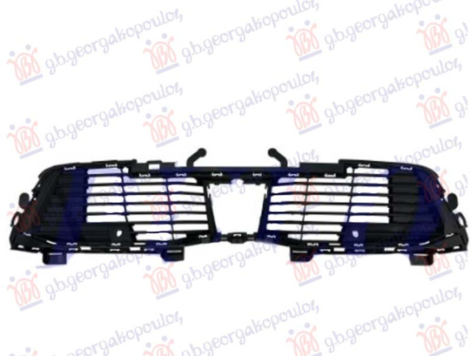 Grilë në parakolpin e përparmë (me 2 hapje për sensor)