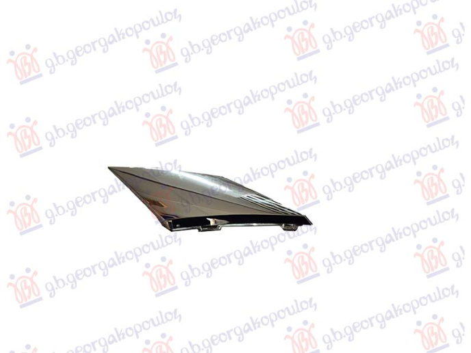 Shirit i parakolpit të përparmë i sipërm (krom)