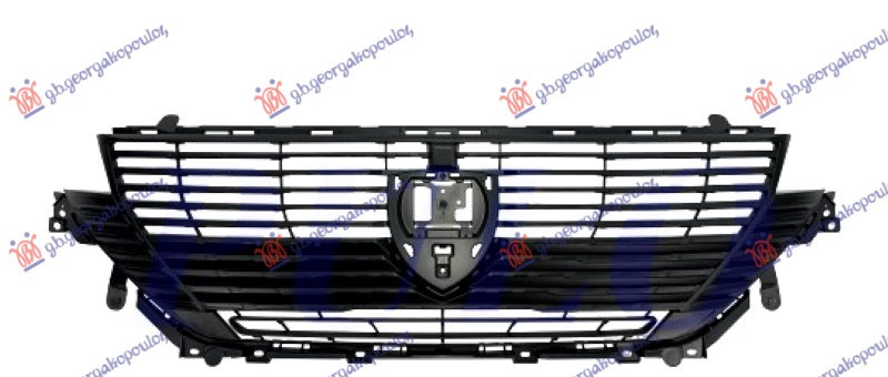 Maskë pvc/grilë me ngjyrë të zezë