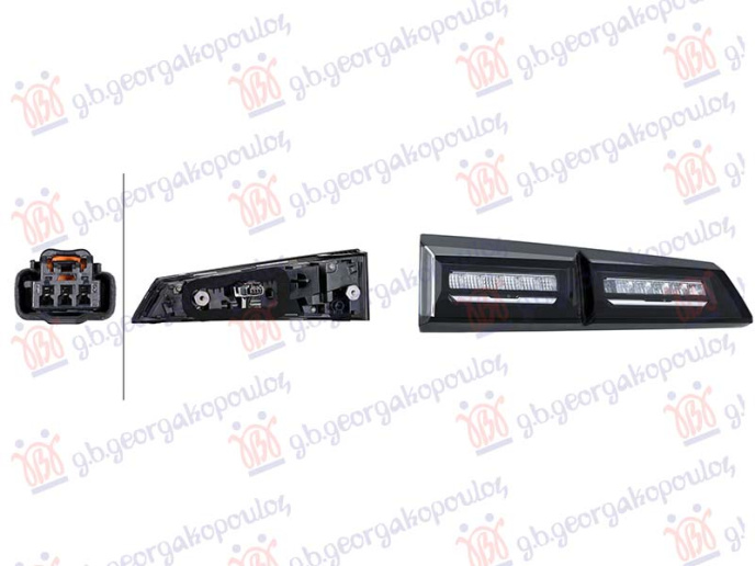 Dritë stop e brendshme LED (HELLA)