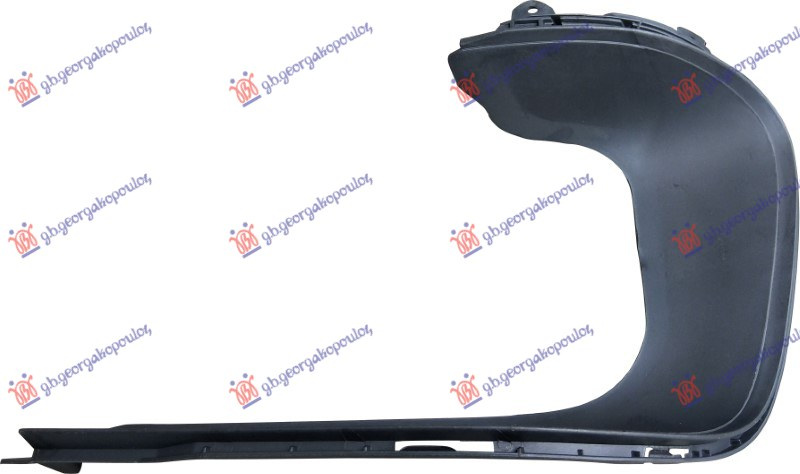 Spoiler mbulues i parakolpin e pasëm i sipërm