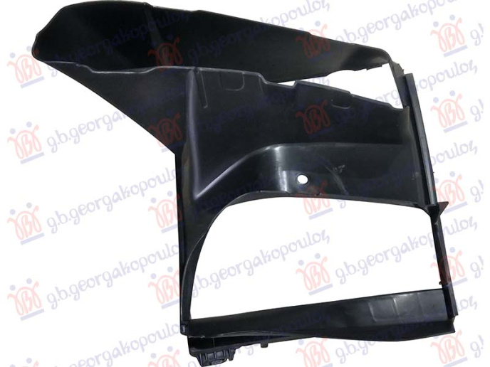 Thithës ajri radiator për motor plastik (mbajtës anësor)