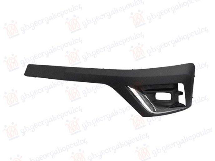 Grilë në parakolpin e përparmë (me hapje për drita të mjegullës)