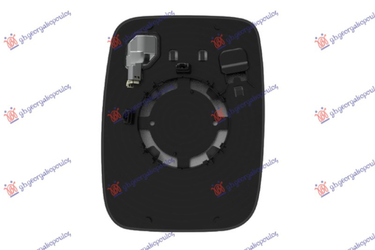 Xham për pasqyrë me ngrohje (xham asferik)