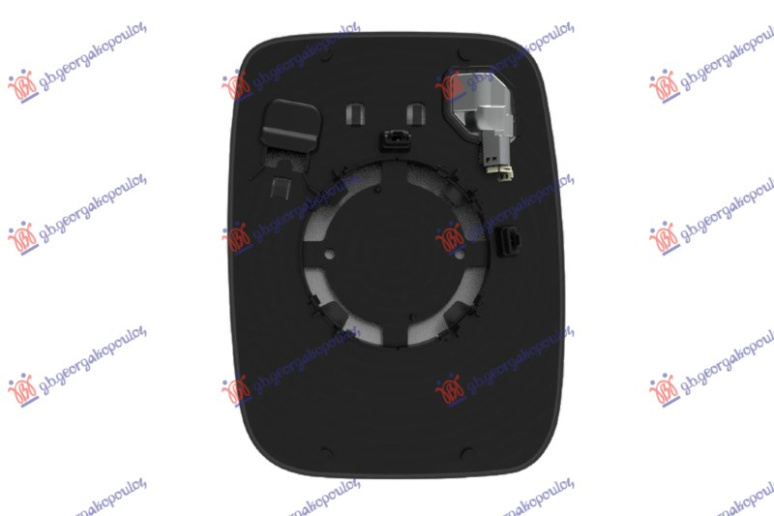 Xham për pasqyrë me ngrohje (xham asferik)