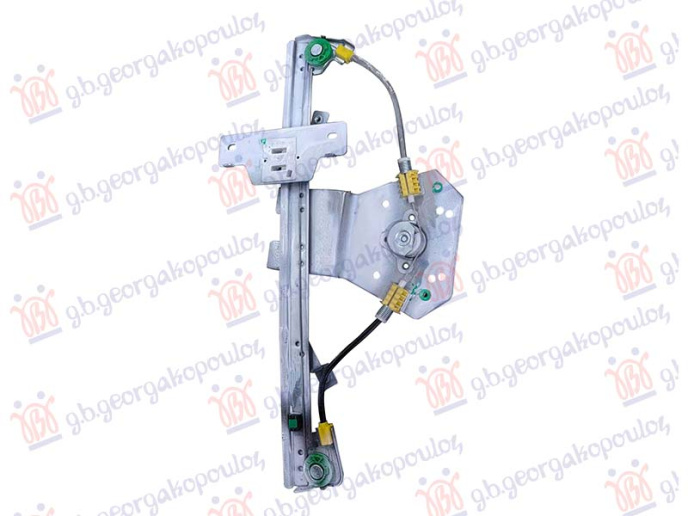 Ngritës/rregullator për dritaren e pasme mekanik