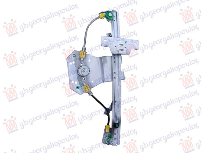 Ngritës/rregullator për dritaren e pasme mekanik