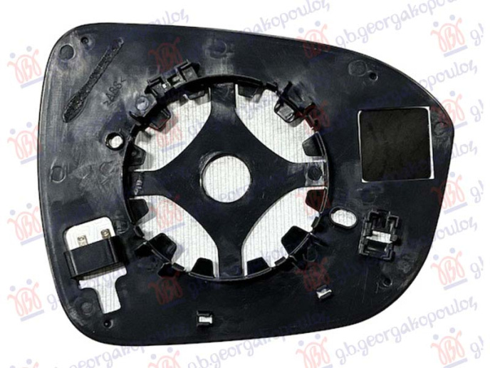 Xham për pasqyrë me ngrohje (xham i lakuar)