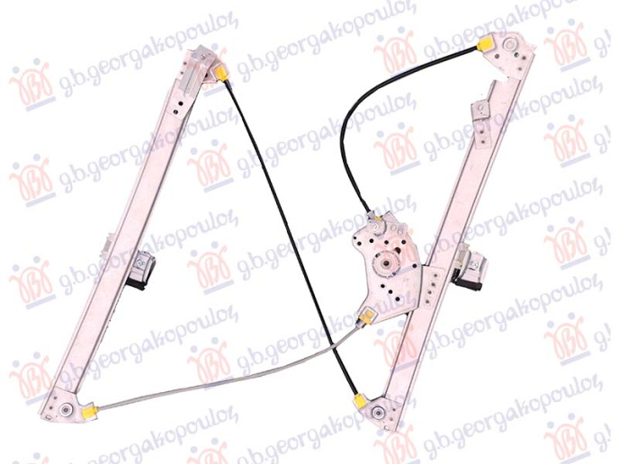 Ngritës/rregullator për dritaren e përparme elektrik (pa motor)