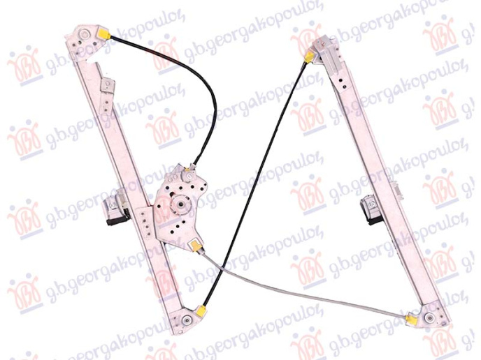 Ngritës/rregullator për dritaren e përparme elektrik (pa motor)