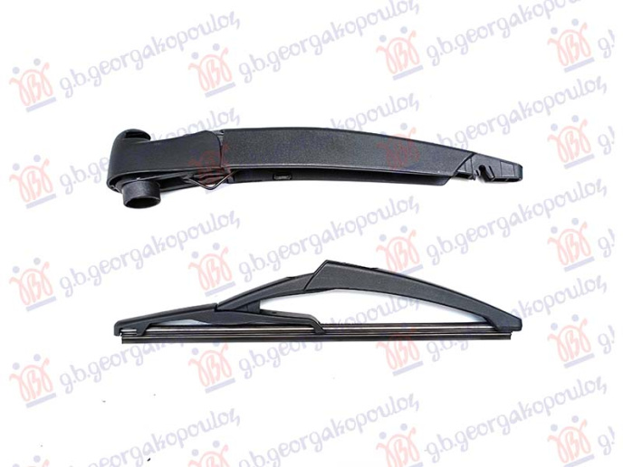 Larës dritaresh i pasëm me krah dhe teh 330mm