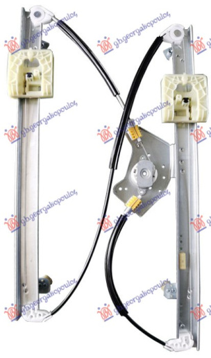 Ngritës/rregullator për dritaren e pasme elektrik (pa motor)