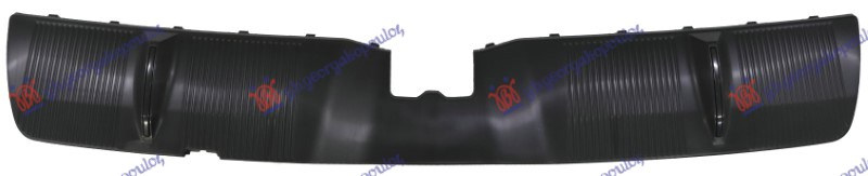 Spoiler i poshtëm në parakolpin e pasëm