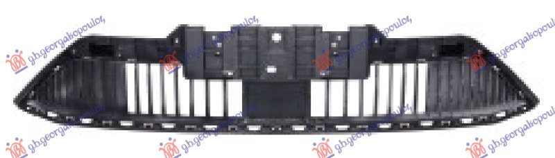 Grilë qendrore në parakolpin e përparme