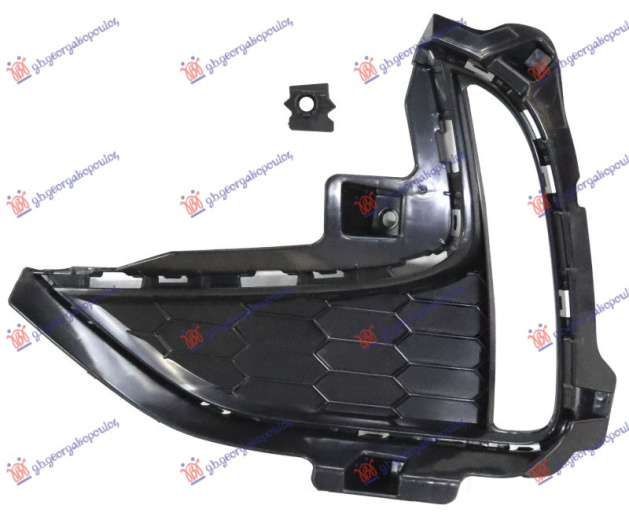 Grilë në parakolpin e përparmë (me hapje për drita të mjegullës)