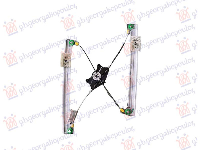 Ngritës/rregullator për dritaren e përparme elektrik (pa motor)