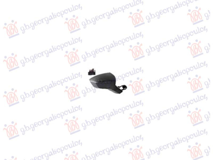 Pasqyrë elektrike me ngrohje (me drita pulsuese) (А cilësi) (xham i lakuar)