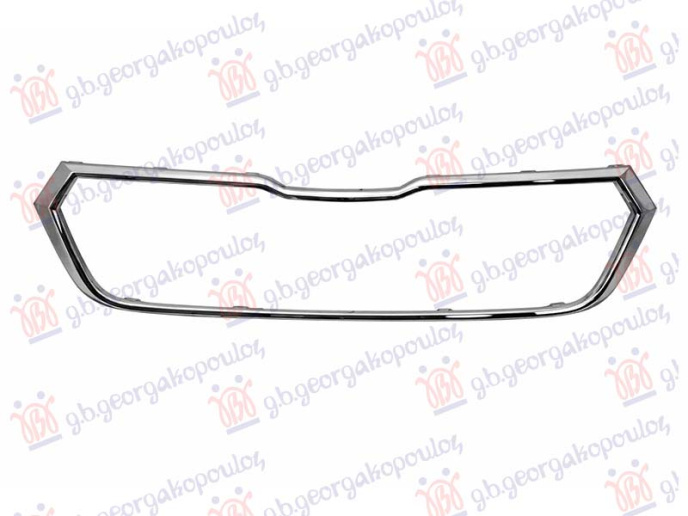 Kornizë për pvcMaskë krom