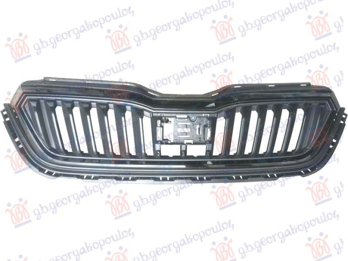 Maskë pvc/grilë me kornizë me ngjyrë të zezë