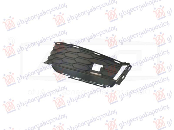 Grilë qendrore në parakolpin e përparme