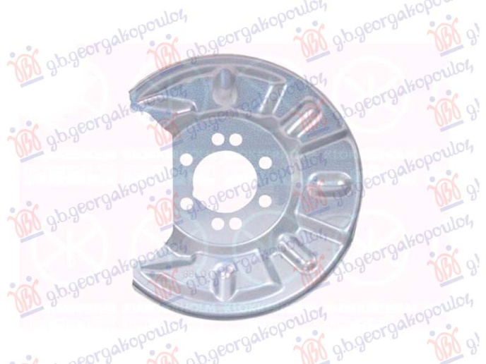 Mbrojtja e frenave nga pluhuri në anën e pasme