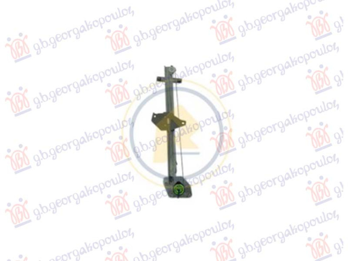 Ngritës/rregullator për dritaren e përparme elektrik (pa motor) (А cilësi)
