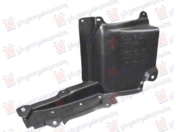 Mbrojtje/kapak nën motor