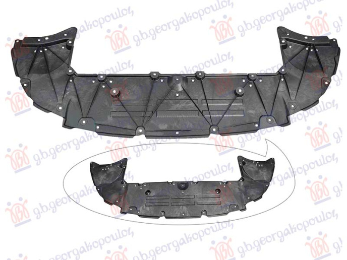 Mbrojtje/kapak nën motor