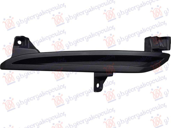 Grilë qendore në parakolpin e përparme e poshtme