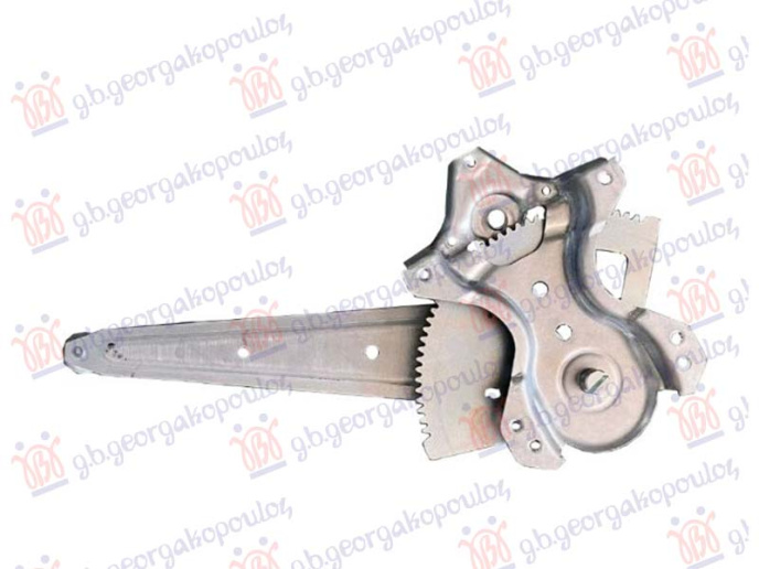 Ngritës/rregullator për dritaren e pasme elektrik (pa motor)