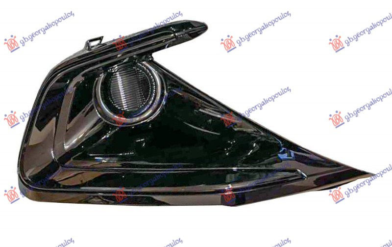 Grilë në parakolpin e përparmë me shkëlqim me ngjyrë të zezë (pa hapje për drita të mjegullës)